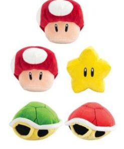 Mario Kart Mocchi-mocchi Peluche Figures Set 2 15 Cm Assortment (5) Tomy