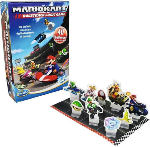 MARIO KART RACE LOGIC GAME NINTENDO SUPER - GIOCHI DA TAVOLO/SOCIETA'