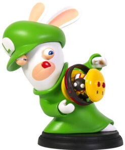 MARIO RABBID K.BATTLE STATUA LUIGI 15CM FIGURES - ACTION