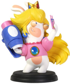 MARIO RABBID K.BATTLE STATUA PEACH 15CM FIGURES - ACTION