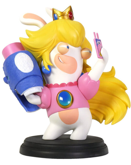 MARIO RABBID K.BATTLE STATUA PEACH 15CM FIGURES - ACTION