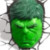 Marvel 3D LED Light Hulk Face 3D 3Dlight