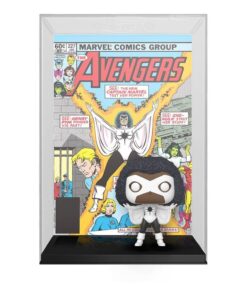 Marvel Avengers Funko Pop! Art Cover Vinile Figura Captain Marvel 9 Cm