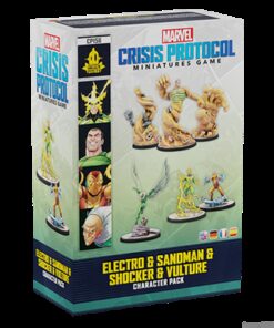 Marvel Crisis Protocol - Electro & Sandman & Shocker & Vulture - Espansioni