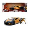 Marvel Diecast Model 1/24 Chevy Corvette X-Men Wolverine Jada Toys