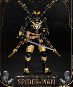 Marvel Dynamic 8ction Heroes Action Figura 1/9 Medieval Knight Spider-man B&g Version 21 Cm Beast Kingdom Toys