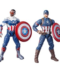 Marvel Legends Action Figura 2-pack  2022 Captain America: Sam Wilson & Steve Rogers 15 Cm Hasbro