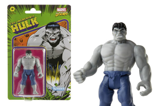 Marvel Legends Retro Grey Hulk Af Action Figura Hasbro