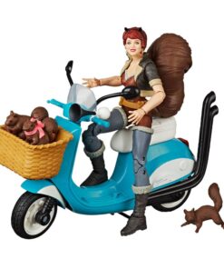 Marvel Legends Series Action Figura Con Vehicle Squirrel Girl 15 Cm Hasbro