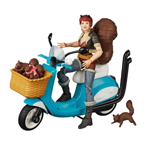 Marvel Legends Series Action Figura Con Vehicle Squirrel Girl 15 Cm Hasbro