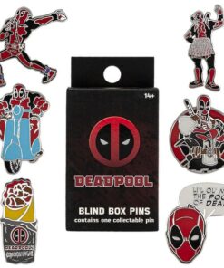 Marvel Loungefly Enamel Pins Blind Box Assortment Deadpool  Funko