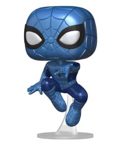 Marvel Make A Wish 2022 Pop! Marvel Vinile Figura Spider-man (metallic) 9 Cm Funko