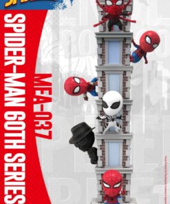 Marvel Mini Uova Attack Figura 8 Cm Assortment Spider-man 60th Anniversary (6) Beast Kingdom Toys