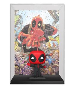 Marvel Pop! Comic Cover Vinile Figura Deadpool (2025) -1 Deadpool In Black Suit 9 Cm Funko