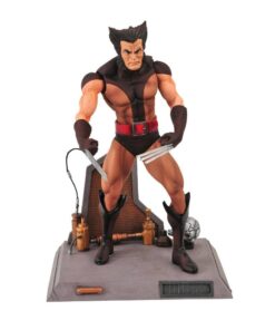 Marvel Select Action Figura Unmasked Brown Costume Wolverine 18 Cm Diamond Select