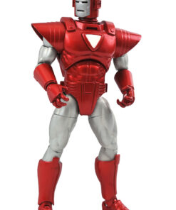 Marvel Select Silver Centurion Iron Man Action Figura Diamond Select