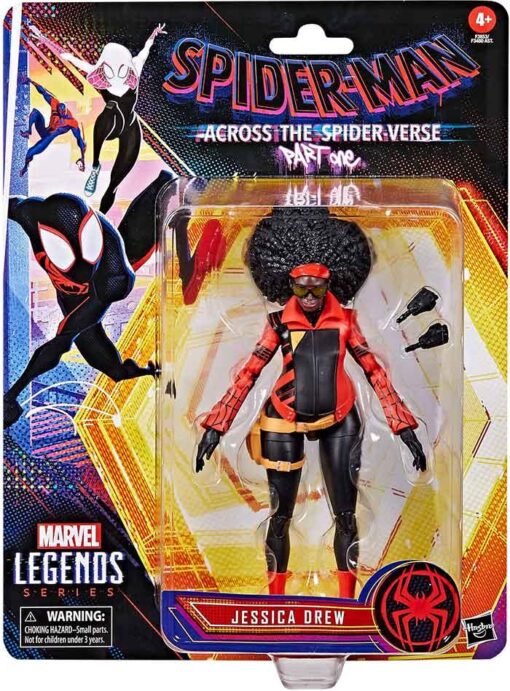 Marvel Spider-man Across The Spider-verse Part One Jessica Drew Figura 15cm Hasbro