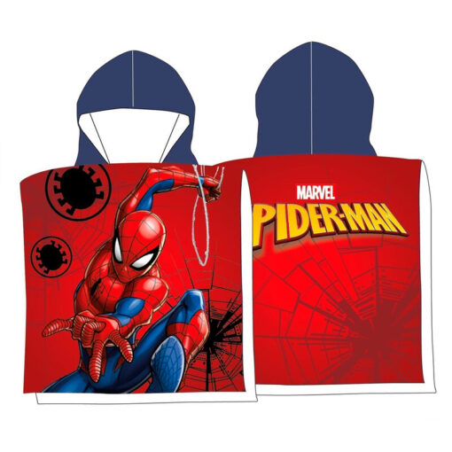 Marvel Spiderman Cotone Poncho Asciugamano Marvel