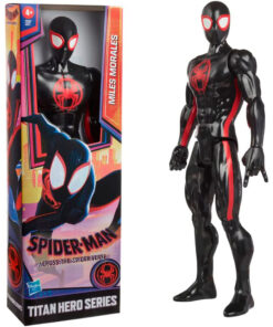 Marvel Spiderman Titan Hero Miles Morales Figura 30cm Hasbro