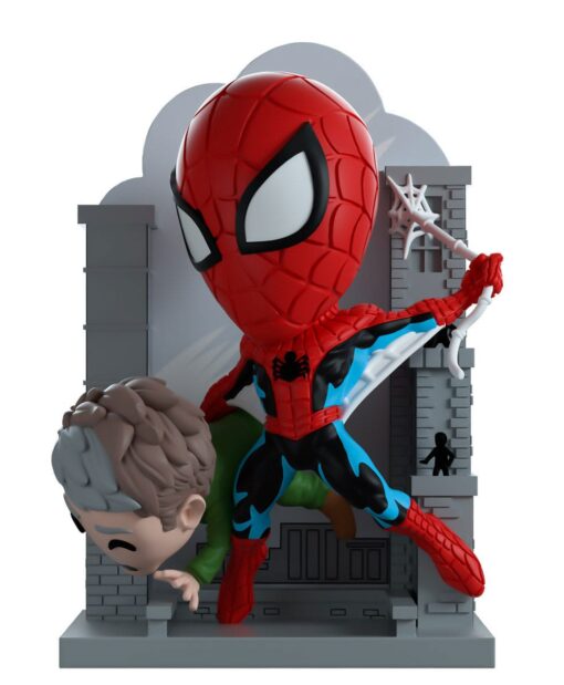 Marvel Vinile Diorama Spider-man 12 Cm Youtooz