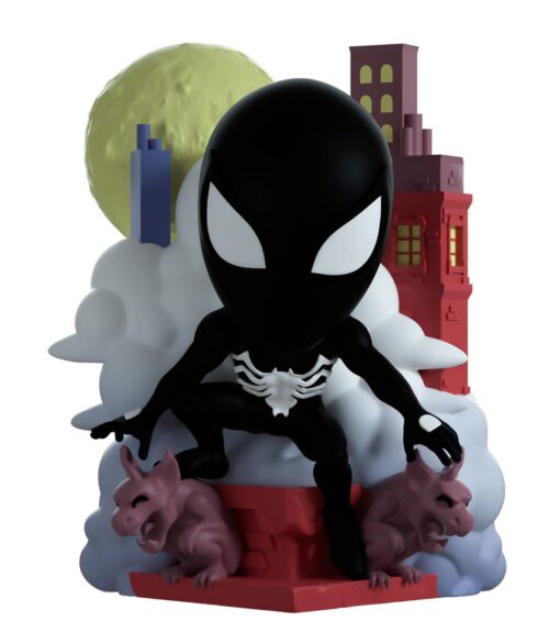 Marvel Vinile Diorama Web Of Spider-man 12 Cm Youtooz