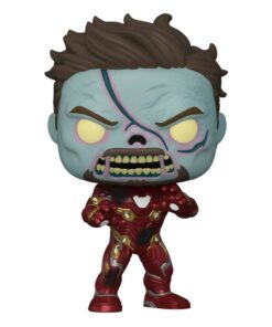 Marvel What If...? Pop! Tv Vinile Figura Zombie Iron Man 9 Cm Funko