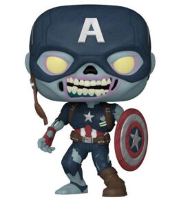 Marvel What If Zombie Funko Pop Figura Captain America Esclusiva 25cm