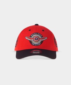 Marvel Winter Soldier Cappellino Badge Da Baseball Difuzed