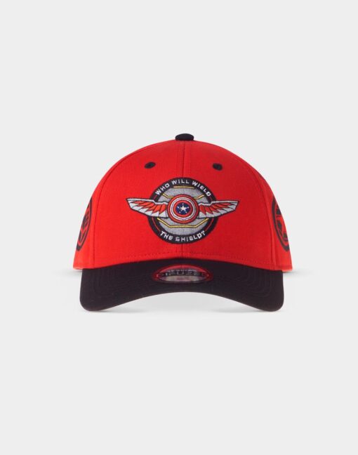 Marvel Winter Soldier Cappellino Badge Da Baseball Difuzed