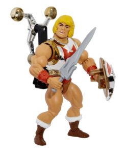 Masters Of The Universe Origins Deluxe Action Figura 2022 Flying Fists He-man 14 Cm Mattel