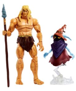 Masters Of The Universe: Revelation Masterverse Action Figures 2022 Deluxe Savage He-Man & Orko 18 Cm Mattel