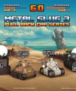 Metal Slug 3 Pull Back Car Series Pull Back Cars 4-Set Beast Kingdom Toys