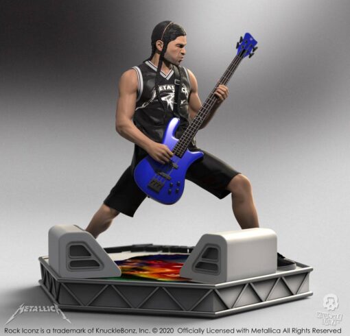 Metallica Rock Iconz Statua Vestitort Trujillo Edizione Limitata 22 Cm Knucklebonz