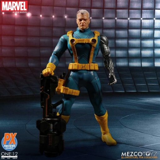 MEZCO TOYS ONE 12 COLL MARVEL PX CABLE X-MEN ED AF ACTION FIGURE