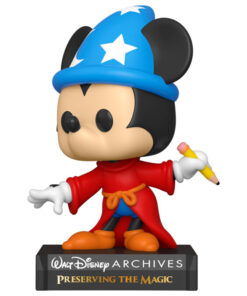 Mickey Mouse Disney Funko POP 50th Anniversario Vinile Figura Topolino Stregone 9 cm