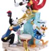 Mickey Mouse Statua Concerto della Band D-Stage Diorama Figura 16cm BeastKingdom