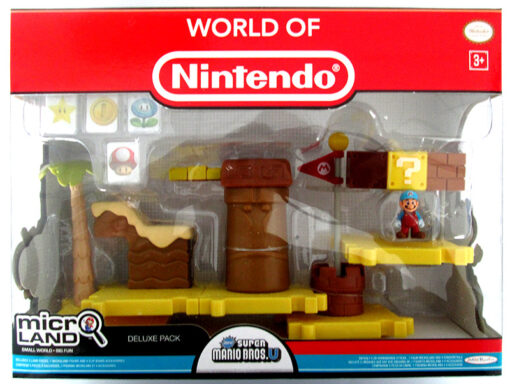 Micro Figura Nintendo Playset Ice Mario Figures - Action