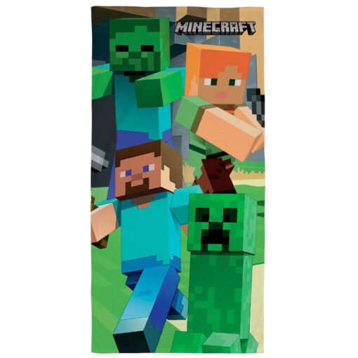 Minecraft Cotone Telo Mare