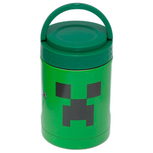 Minecraft Creeper Thermo Contenitore Per Il Pranzo 500ml Puckator