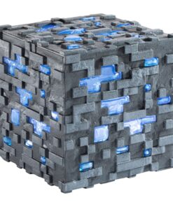 Minecraft Replica Illuminating Diamond Ore Cube 10 Cm Noble Collection