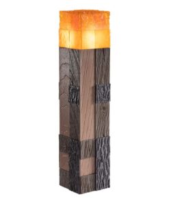 Minecraft Replica Illuminating Torch 25 Cm Noble Collection