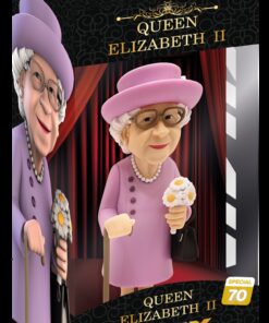 Minix Colectible Figurines - Queen Elizabeth II - N.70 Figure 12cm