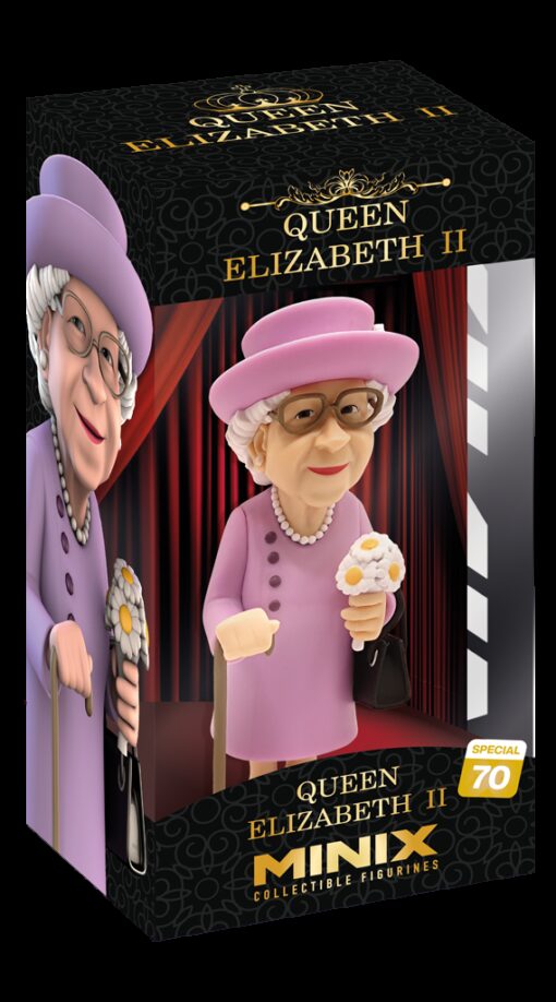 Minix Colectible Figurines - Queen Elizabeth II - N.70 Figure 12cm