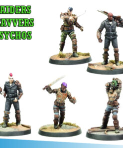 MODIPHIUS FWW RAIDERS: PSYCHOS & SCAVVERS WARGAME