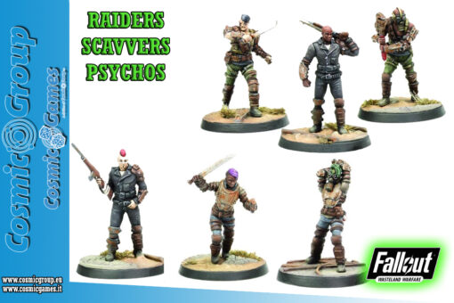 MODIPHIUS FWW RAIDERS: PSYCHOS & SCAVVERS WARGAME