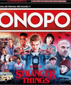 MONOPOLY STRANGER THINGS ITALIANO GIOCO DA TAVOLO HASBRO