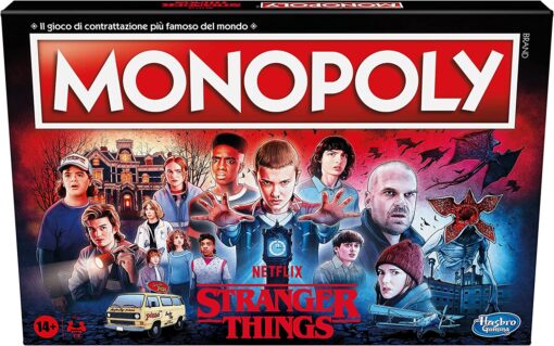 MONOPOLY STRANGER THINGS ITALIANO GIOCO DA TAVOLO HASBRO