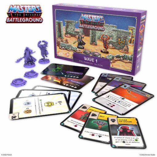 MOTU-BATTLEG.W1 EVIL WARRIORS ITA GIOCO DA TAVOLO Archon Studio