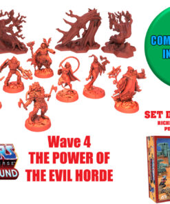 MOTU-BATTLEG.W4:POWER OF EVIL HORDE ITA GIOCO DA TAVOLO Archon Studio