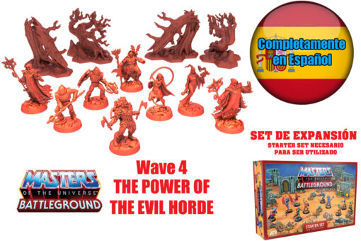 MOTU-BATTLEG.W4:POWER OF EVIL HORDE SPA GIOCO DA TAVOLO Archon Studio